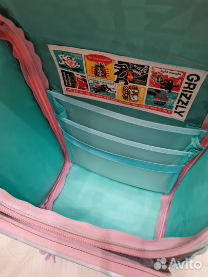 Рюкзак школьный для девочки grizzly