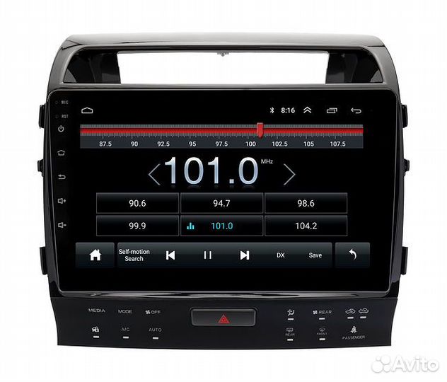 Toyota Land Cruiser 2013 - 2015 андроид магнитола