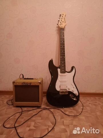 Электрогитара с комбиком