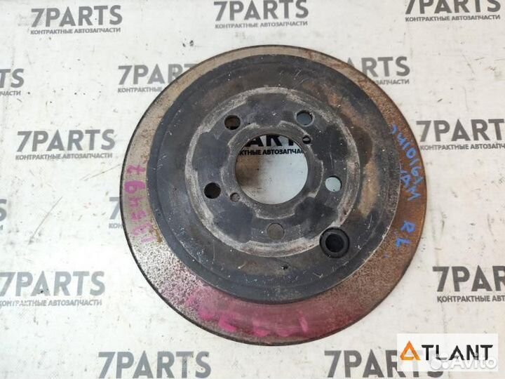 Тормозной диск задний subaru exiga crossover 7