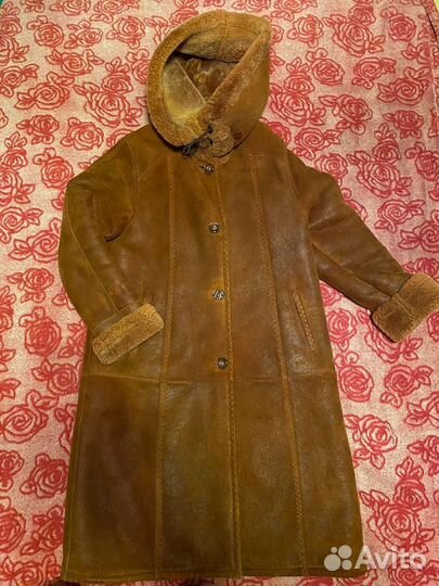 Дубленка натуральная женская 46 48 размер