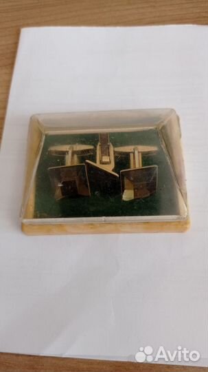 Запонки СССР в оригинальной коробке