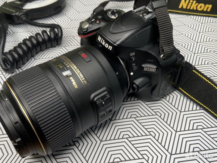 Фотоаппарат Nikon D5100 105mm Macro