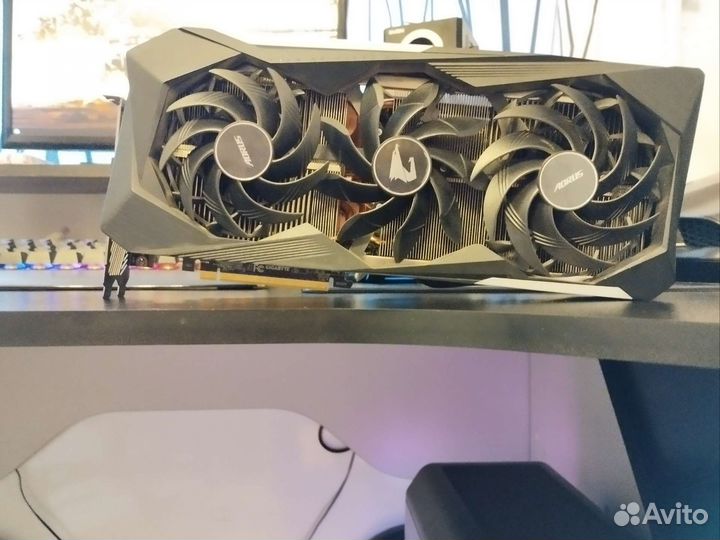 Видеокарта rtx 3070ti gigabyte aorus master 8GB