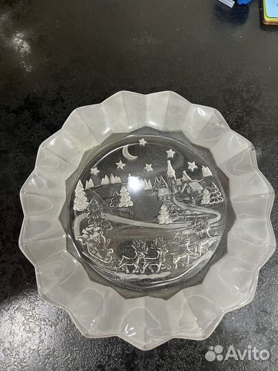 Блюдо праздничное новый год