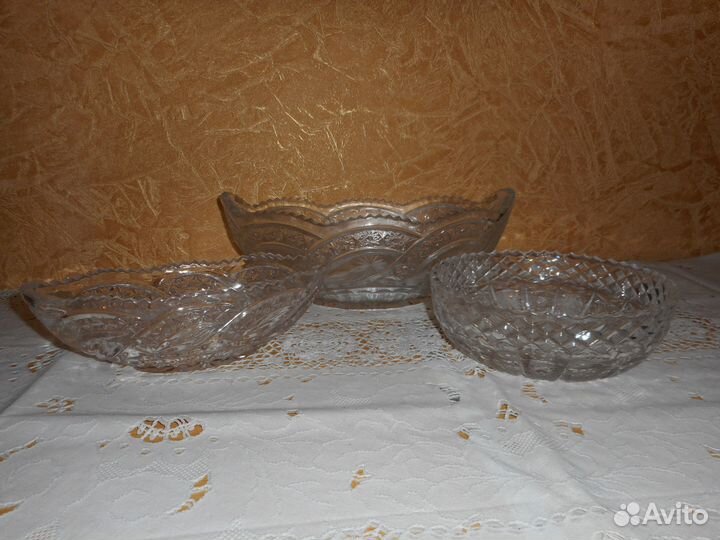 Посуда хрустальная