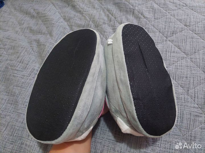 Тапочки котик новые