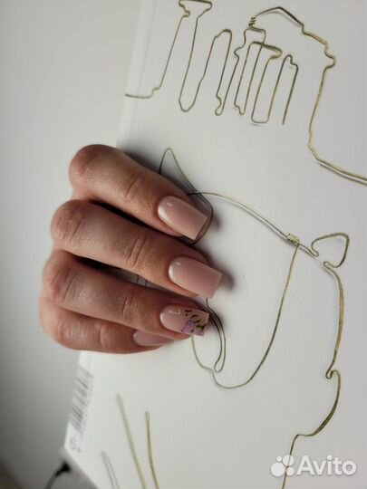 Маникюр гель лак