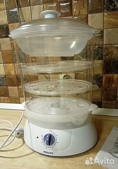 Новая классная пароварка Philips