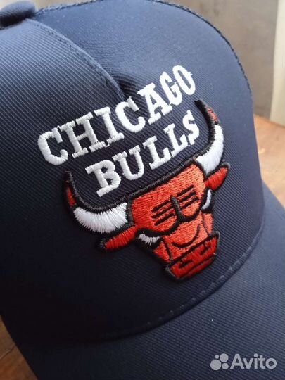 Новая бейсболка с сеточкой из 90-х(NBA)