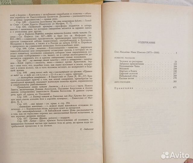 Шмелев И. С. Избранное