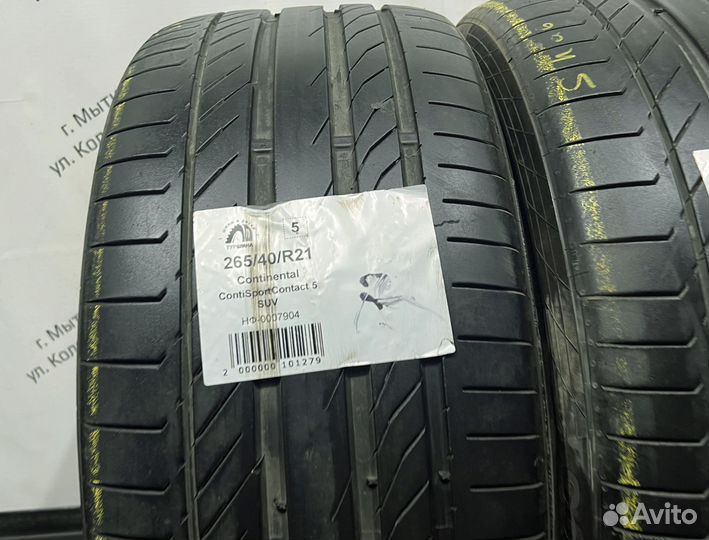 Continental ContiSportContact 5 SUV 265/40 R21 94Y