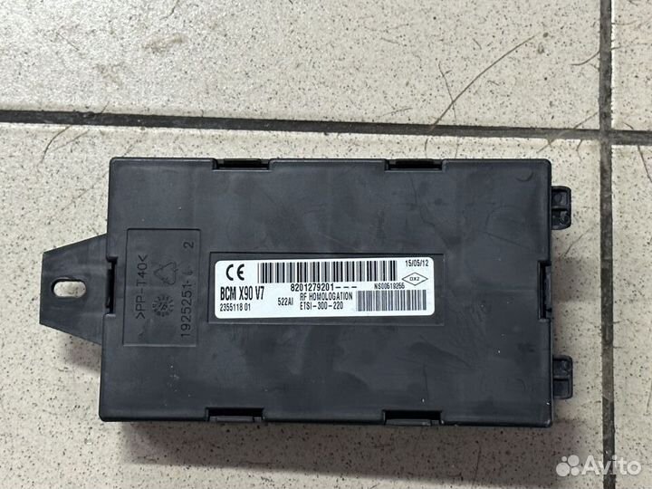 Блок комфорта Блок BSM Рено Дастер Duster