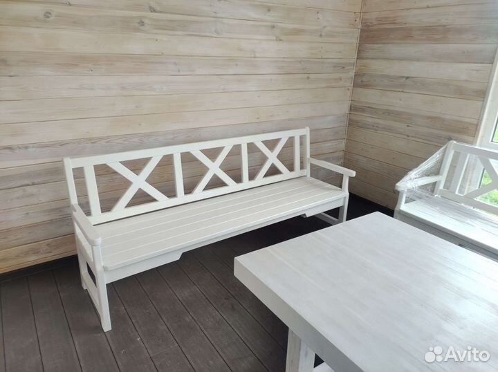 Мебель на веранду массив сосны 