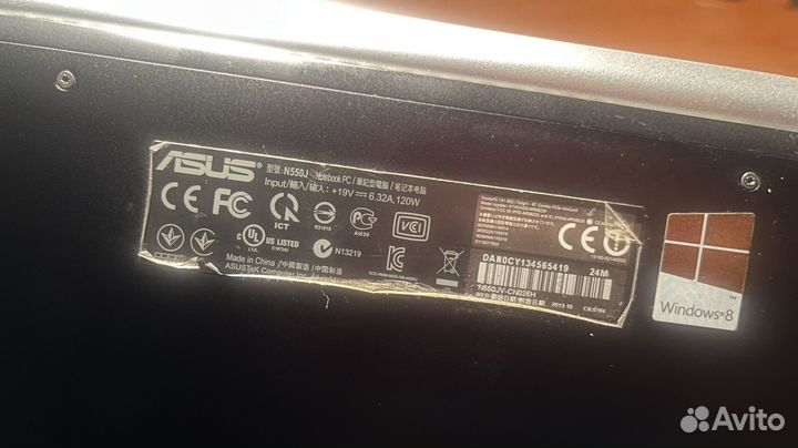 Игровой ноутбук Asus N550J