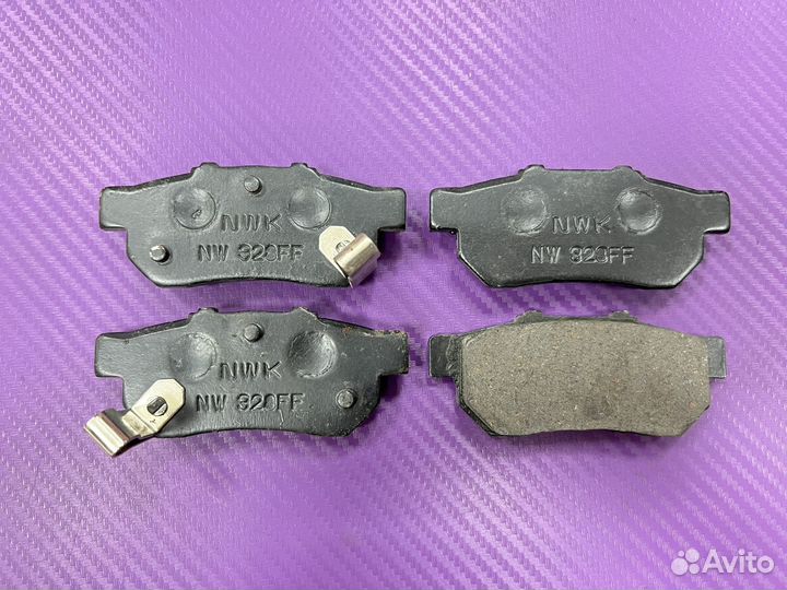 Колодки тормозные дисковые передние Honda PF8145