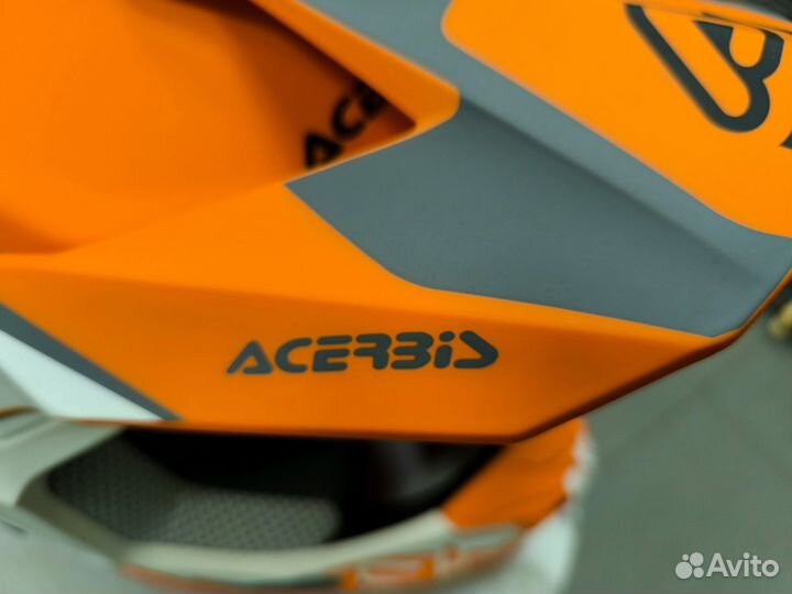 Шлем Acerbis Linear Orange/White Р-Р: S