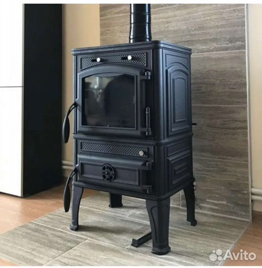 Печь камин чугунная Guca Lava Premium