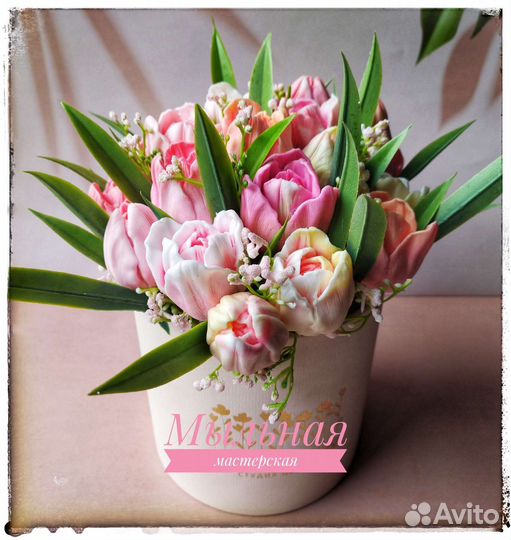 Букет из мыла