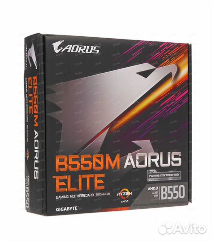 Материнская плата gigabyte B550M aorus elite