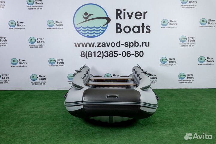 Лодка пвх RiverBoats RB 370 (нднд) + Фальшборт