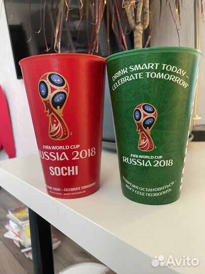 Набор стаканов fifa world cup 2018 (из Сочи)