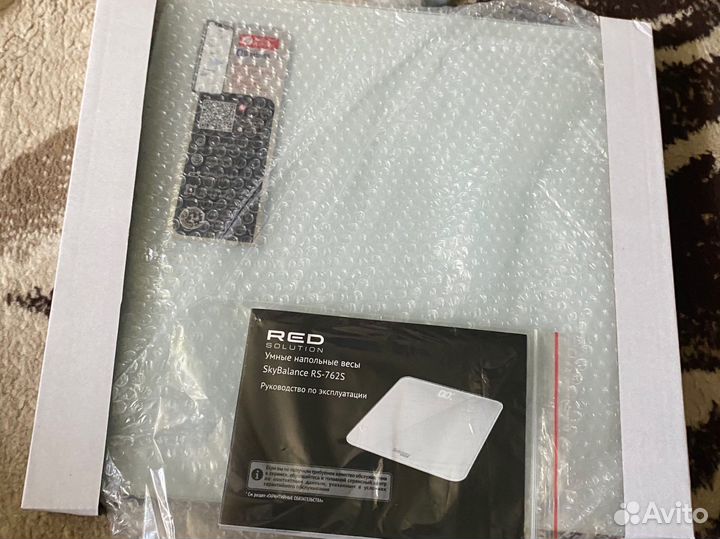 Весы напольные умные Red Solution