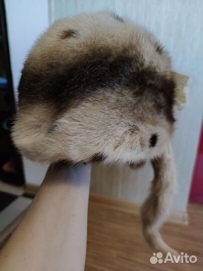 Шапка норковая женская