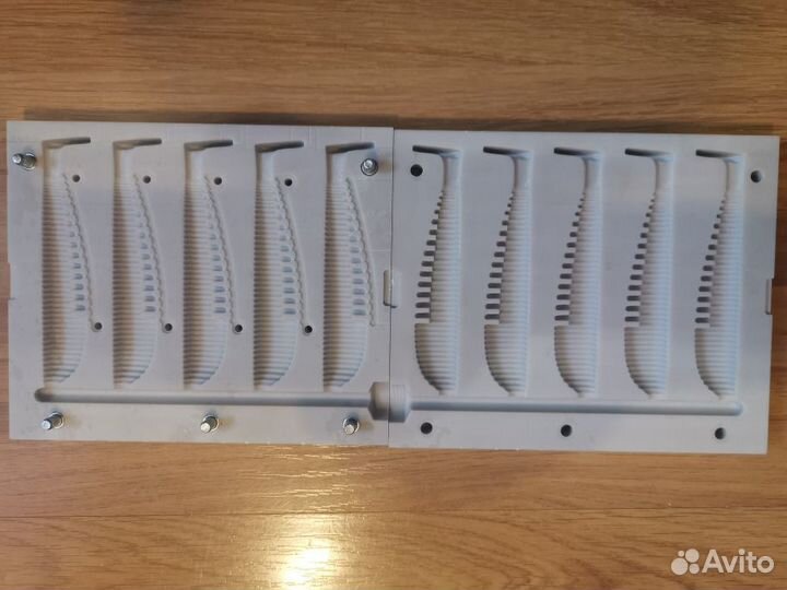 Формы для изготовления силиконовых приманок