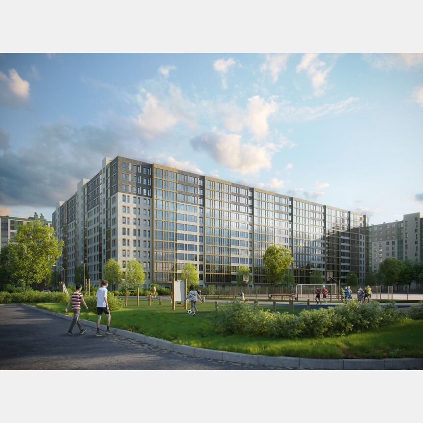 2-к. квартира, 43 м², 11/12 эт.