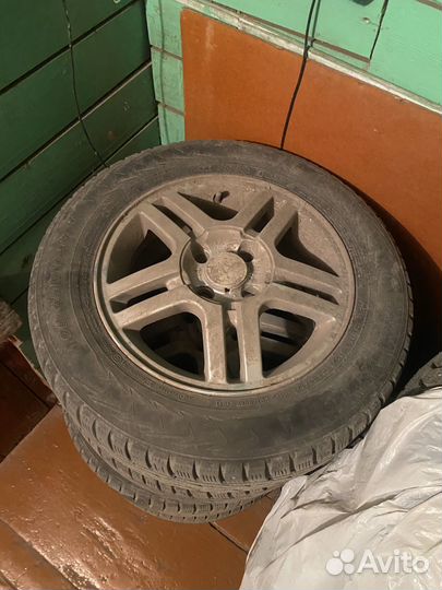 Зимние колеса r15 4х108 d63,4, 195/65r15