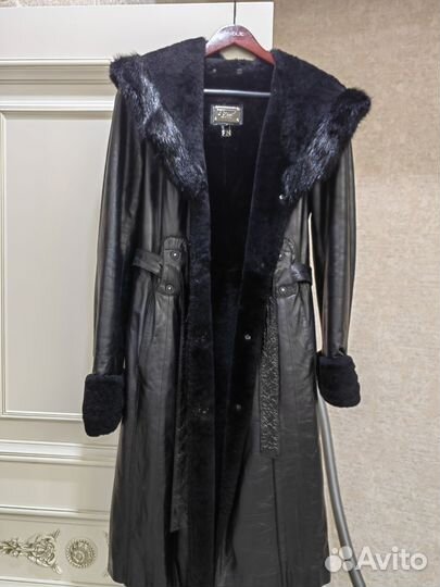 Дубленка натуральная женская 42 44