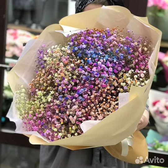 Цветы гипсофила букет