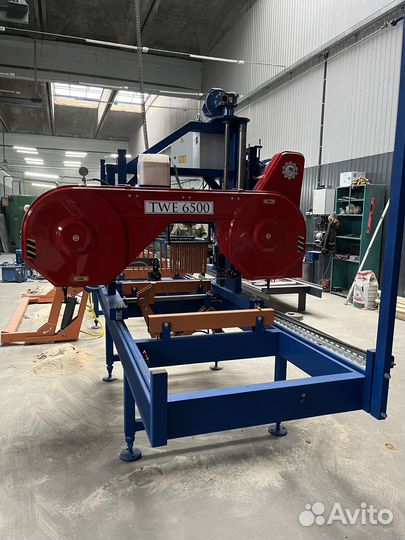 Пилорама ленточная TWE6500(гидравлическая)
