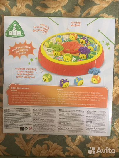 Игра настольная ELC Ловим букашек