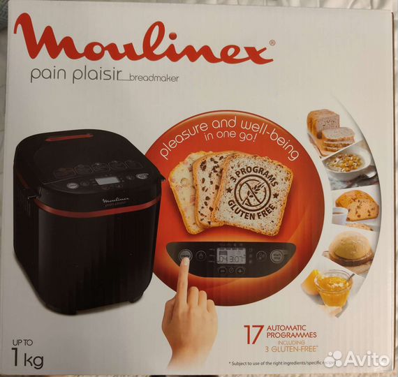 Хлебопечка Moulinex Pain & Plaisir OW220830