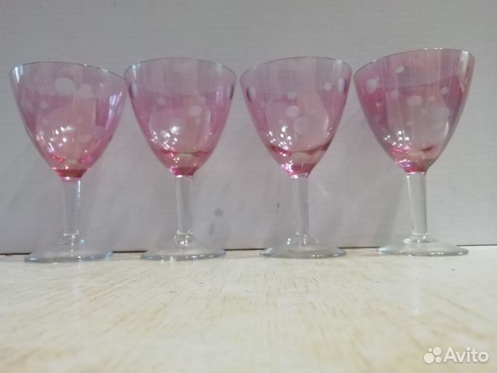 Рюмки СССР, тонкое стекло