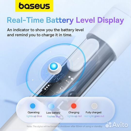 Оригинальный стилус для iPad (Type-C) - Baseus