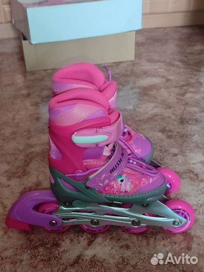 Роликовые коньки раздвижные 26-29