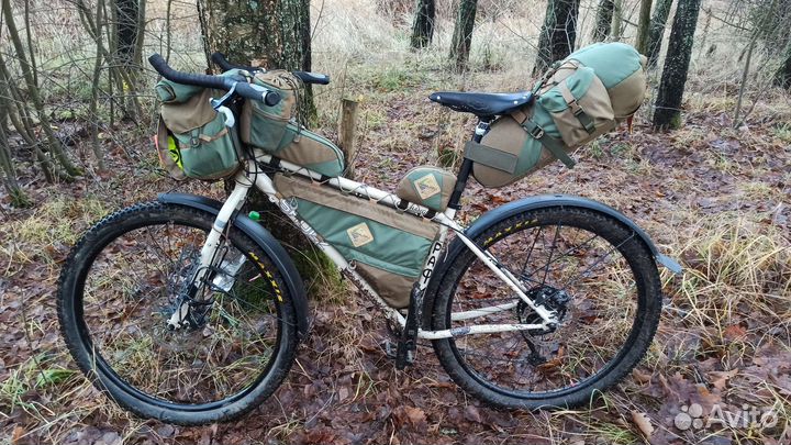 Сумка внутрирамная для велосипеда. Байкпакинг