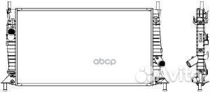 Радиатор системы охлаждения 33011027 Sakura