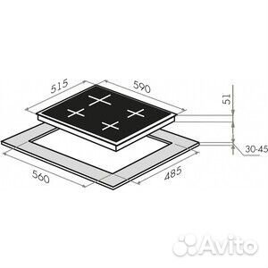 Газовая варочная панель