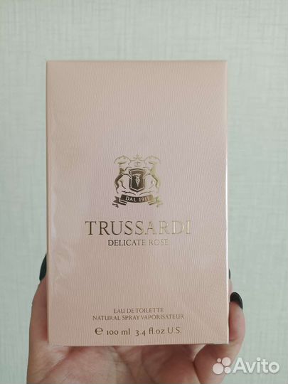 Trussardi delicate rose Духи новые оригинал