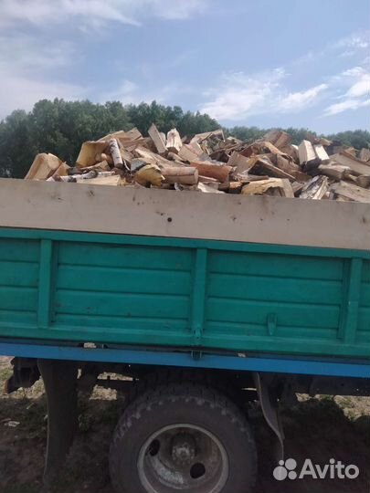Продам колотые дрова и в чурках