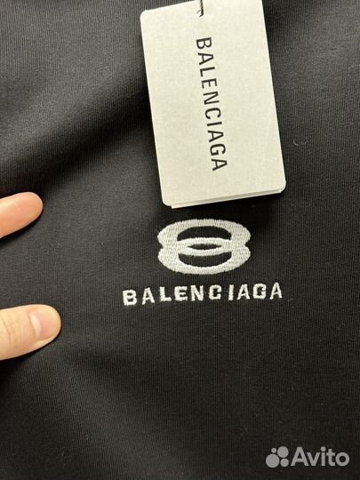 Рваная худи Balenciaga oversize (унисекс)