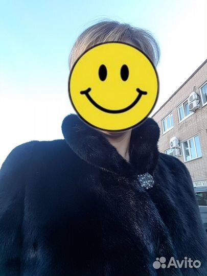 Шуба норковая 44-46р