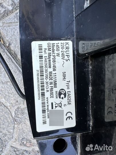 Кофемашина Krups требуется ремонт