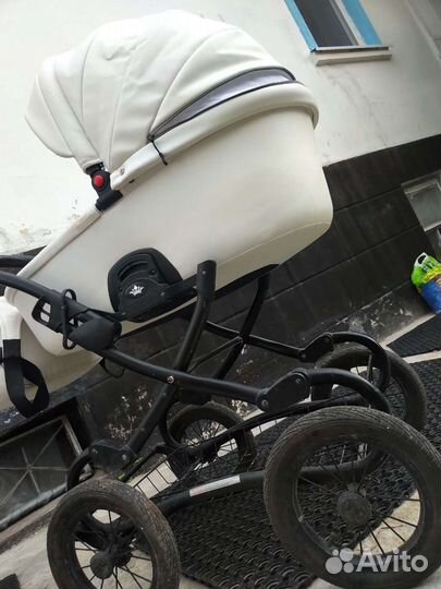 Коляска 2 в 1 эко кожа tutis