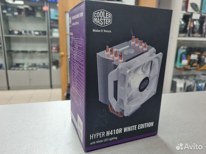 Кулер для процессора CoolerMaster Hyper H410R Whit