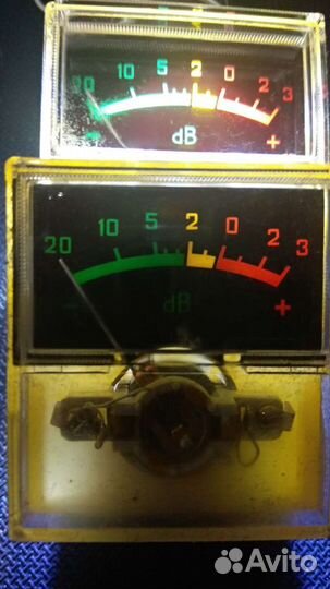 Радиодетали: стрелочные индикаторы уровня звука